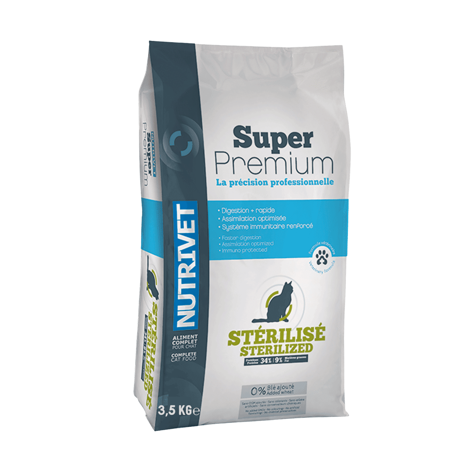 Croquettes chat stérilisé